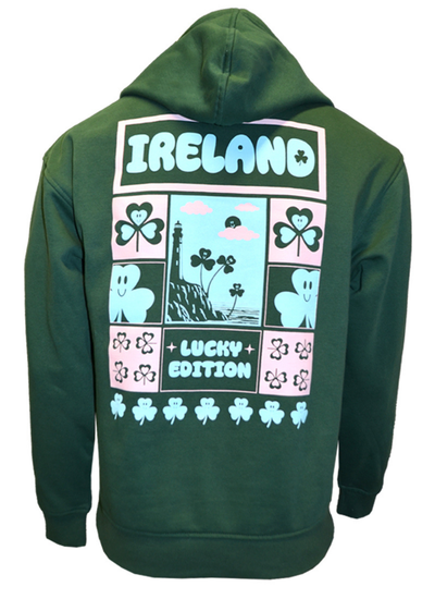 Ireland Shamrock Hoodie 